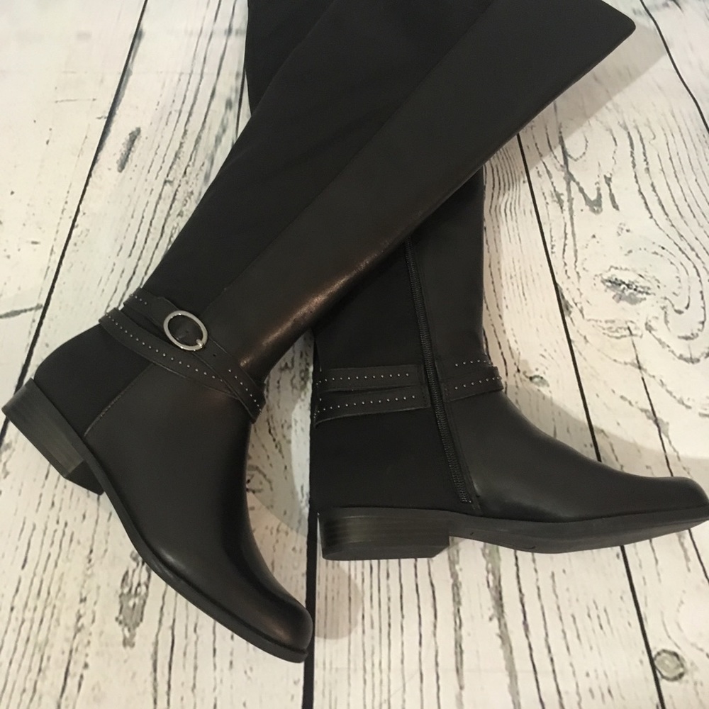 NEW Bandolino Cassia  Leather Knee High Boots